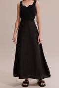 A-Line Maxi Skirt