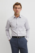 Slim Fit Gingham Travel Shirt