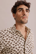 Regular Fit Short Sleeve Palm Shirt