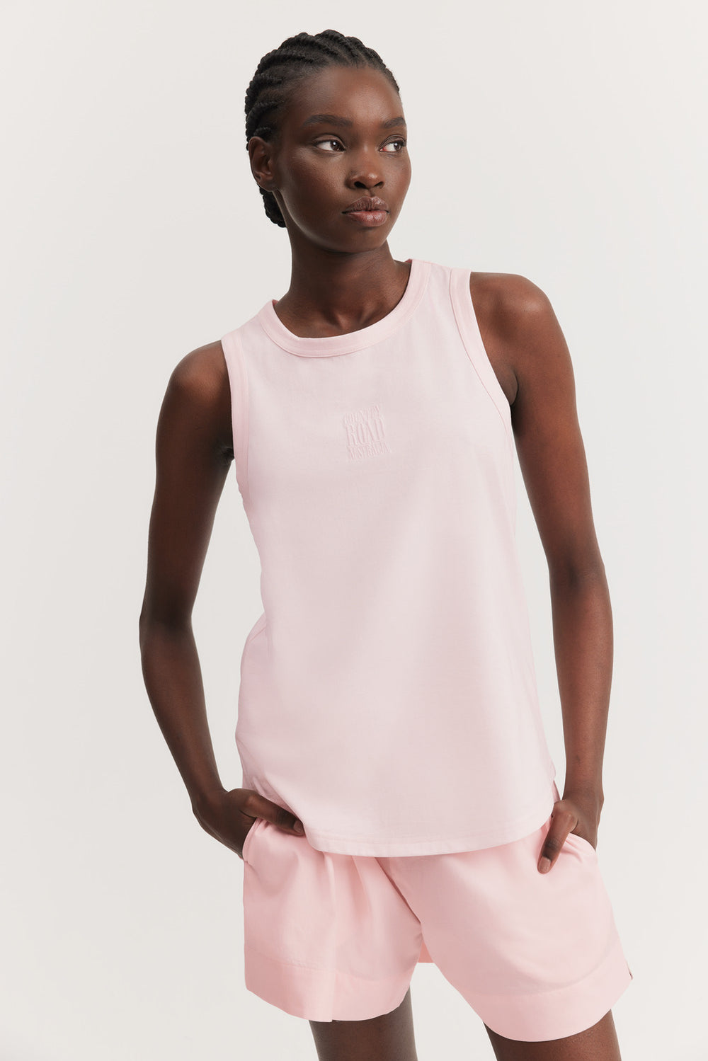 Cotton Cr Logo Tank