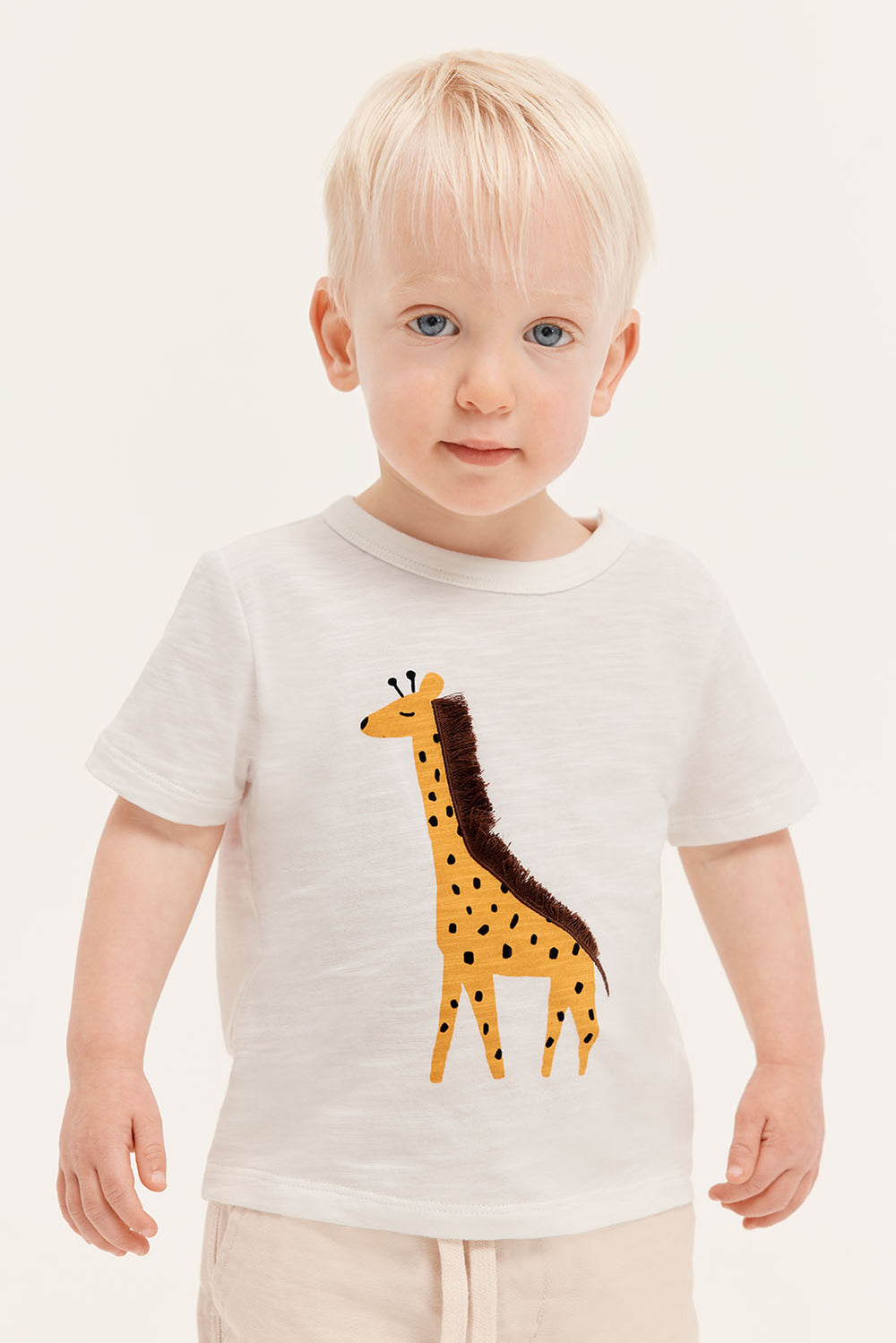 Cotton Giraffe T-Shirt
