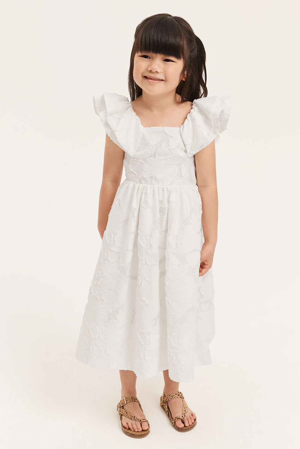 Floral Frill Dress