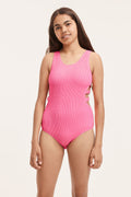 Teen Polyester Seersucker Bather