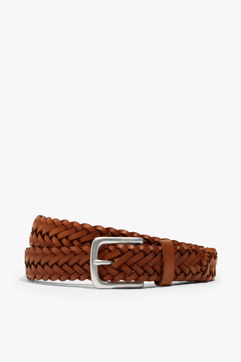 Woven Leather Belt
