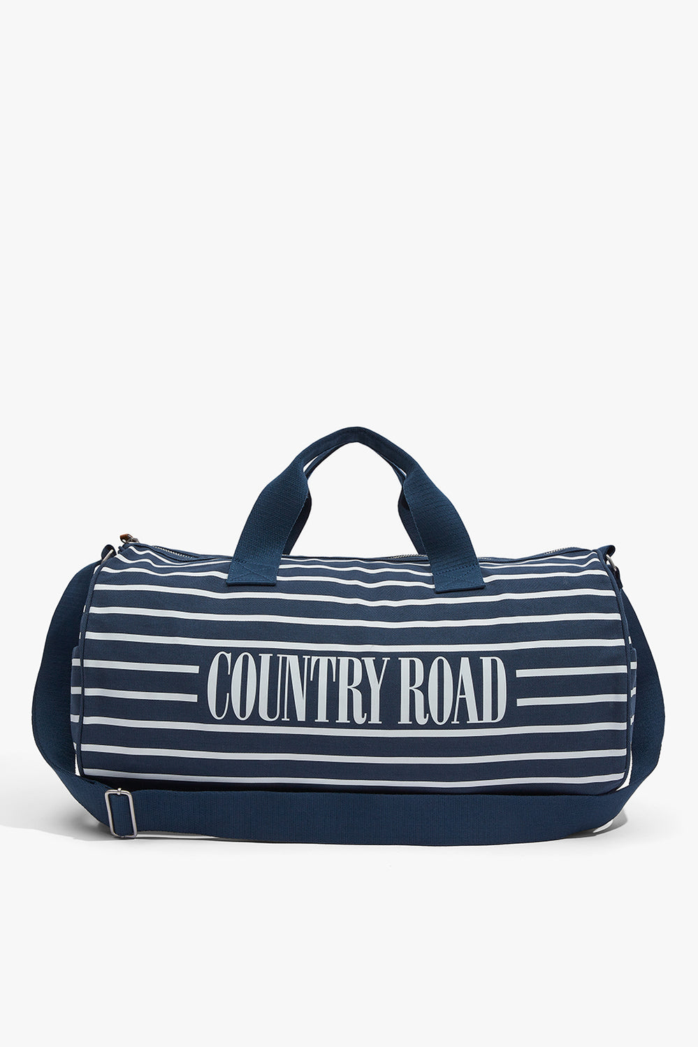 Cotton Stripe Duffle Bag