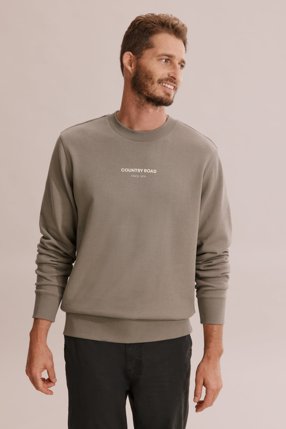 Australian Cotton Modern Logo Sweat
