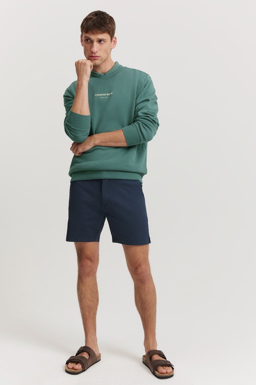 Australian Cotton Modern Logo Sweat