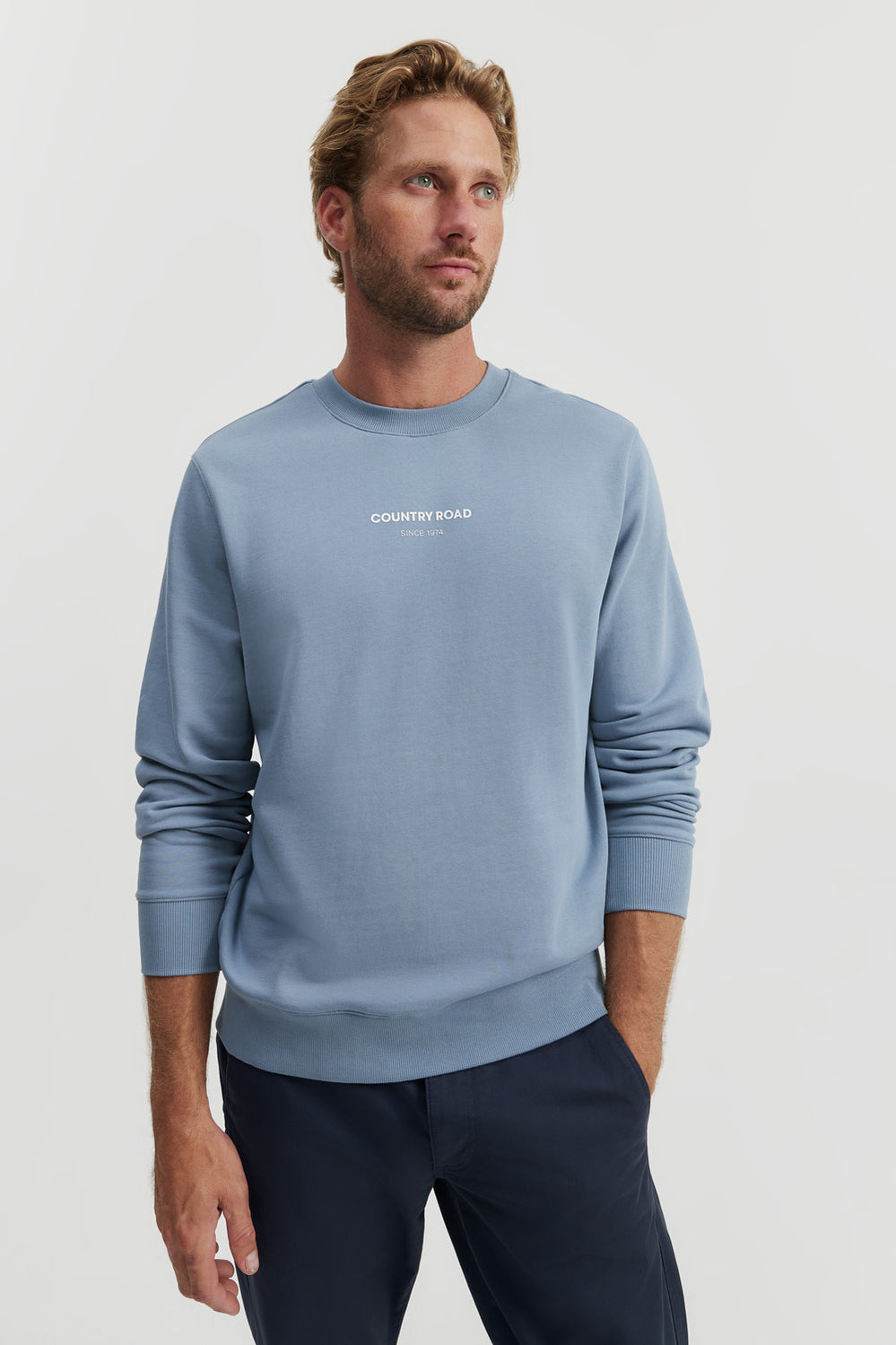 Australian Cotton Modern Logo Sweat