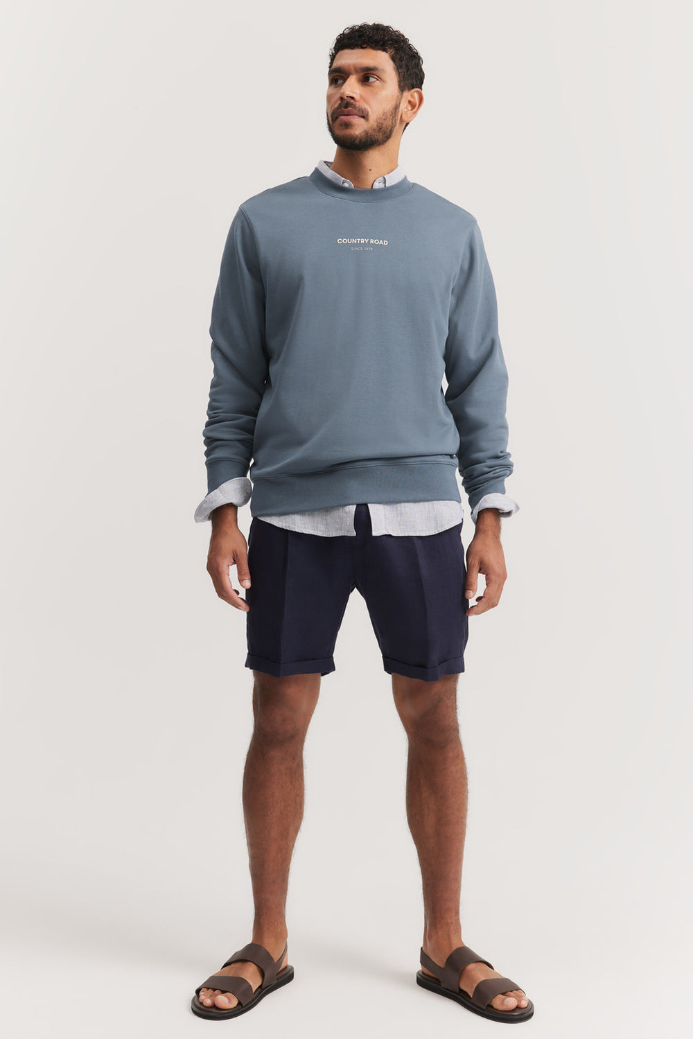 Australian Cotton Modern Logo Sweat