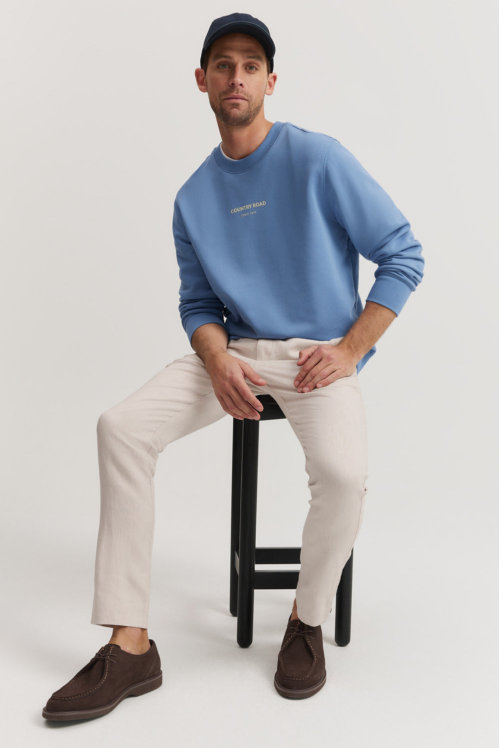 Australian Cotton Modern Logo Sweat