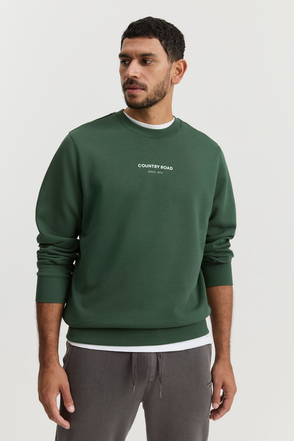 Australian Cotton Modern Logo Sweat