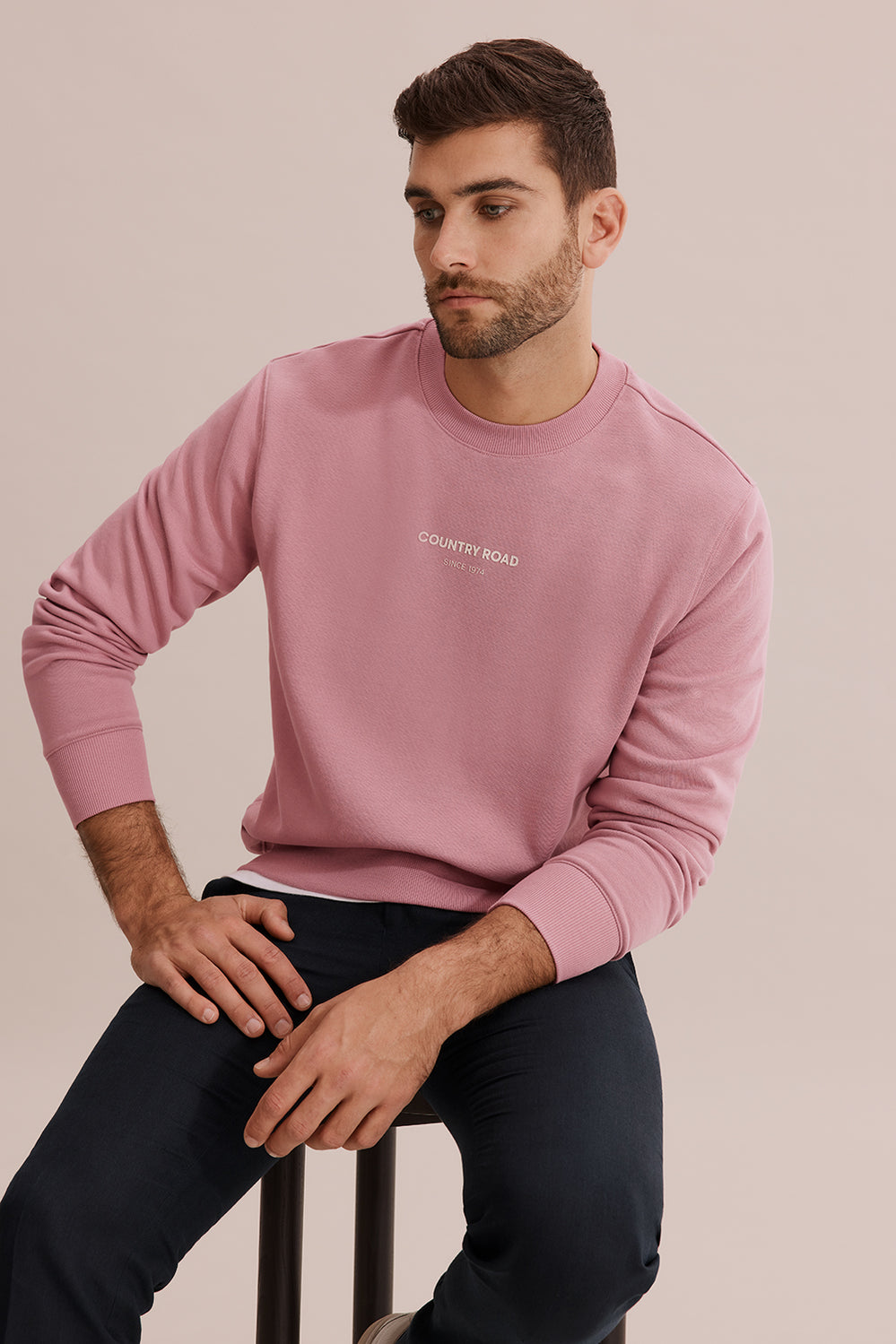 Australian Cotton Modern Logo Sweat