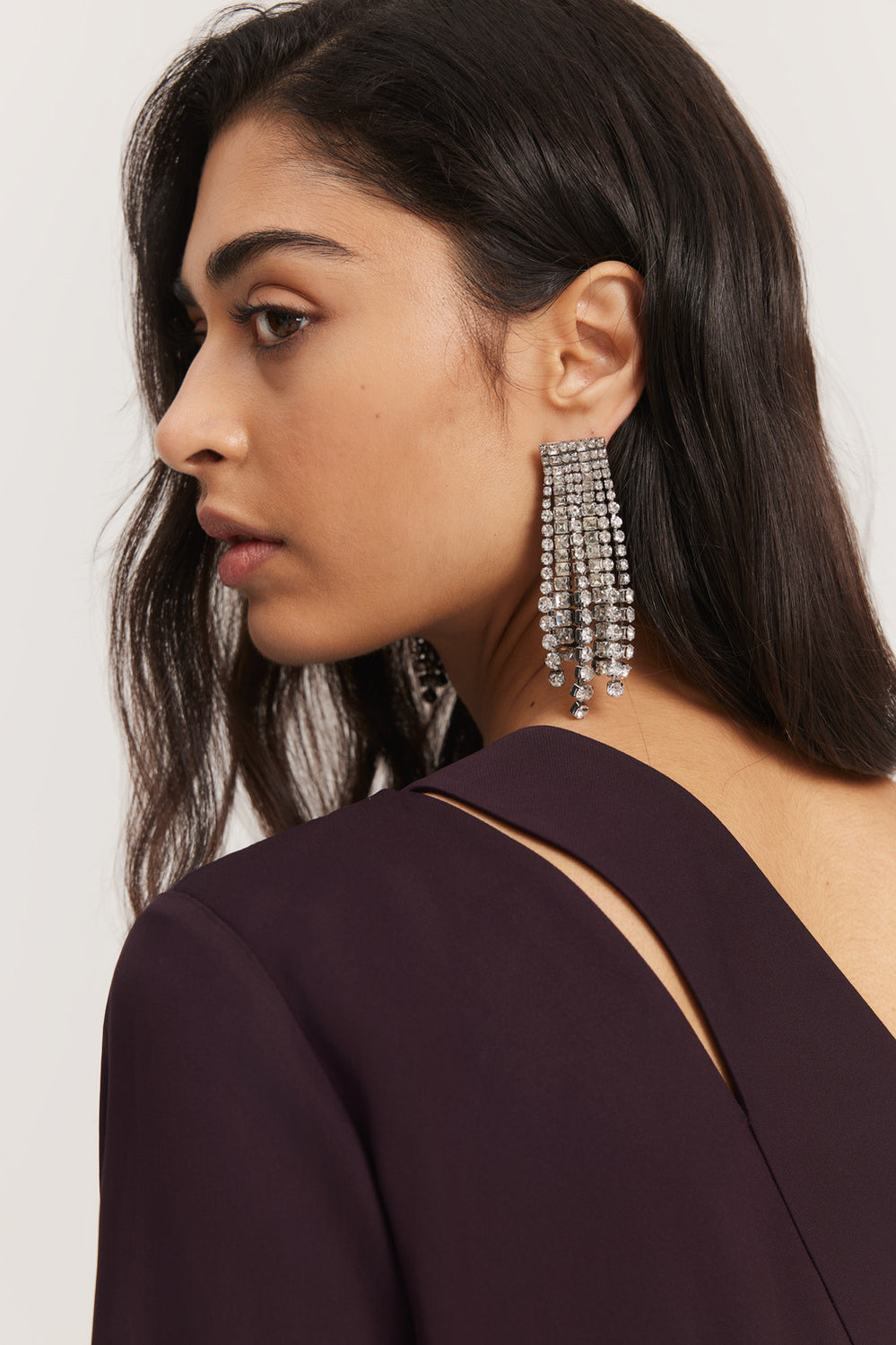 Draped Asymmetrical Blouse