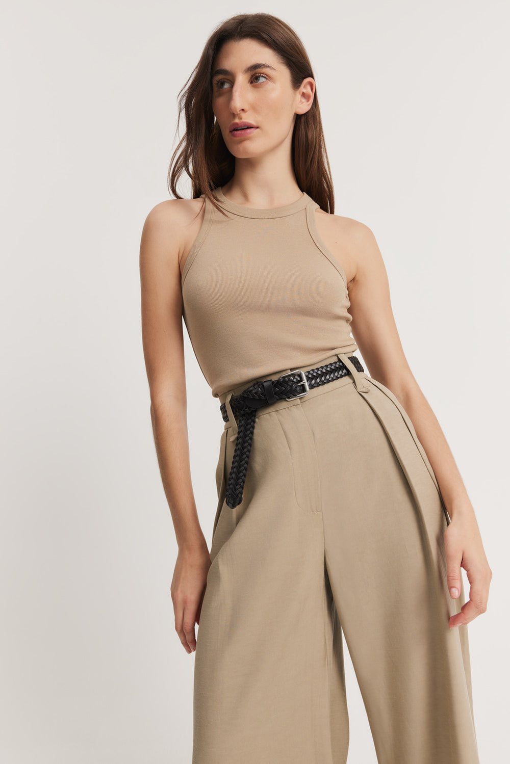 Cotton Silk Rib Tank