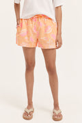 Teen Floral Pull On Short