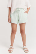 Teen Yarn Dyed Stripe Short