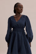 Tie Detail Mini Dress