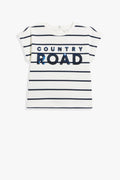 Cotton Logo Sequin T-Shirt