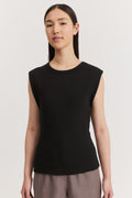 Fitted Rib Muscle Tank