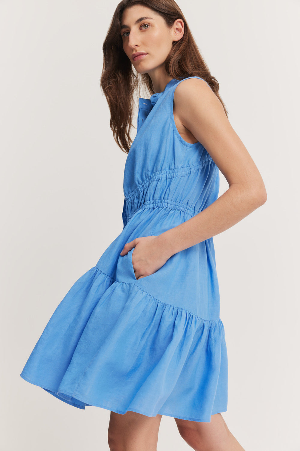 Waist Detail Mini Dress