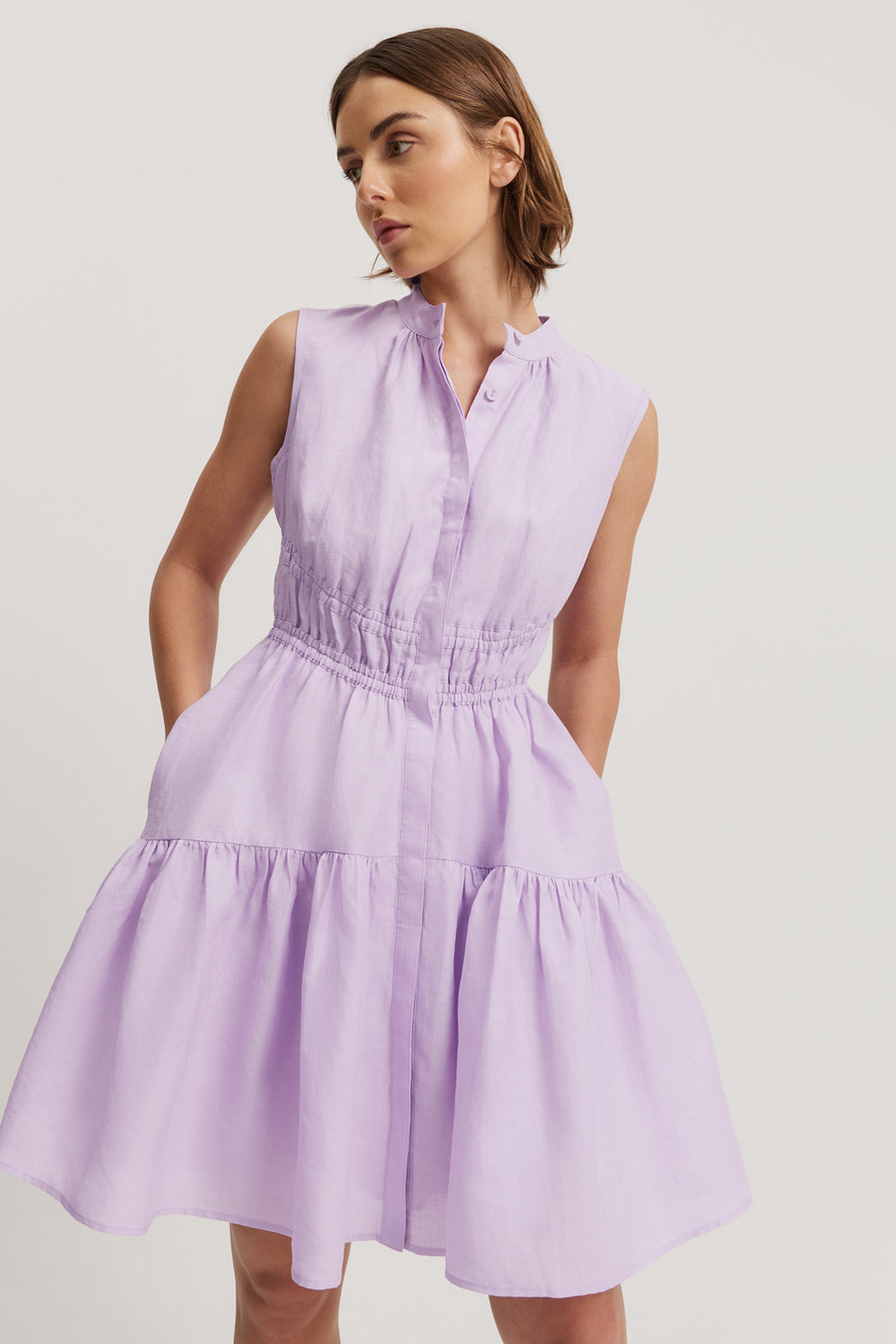 Waist Detail Mini Dress