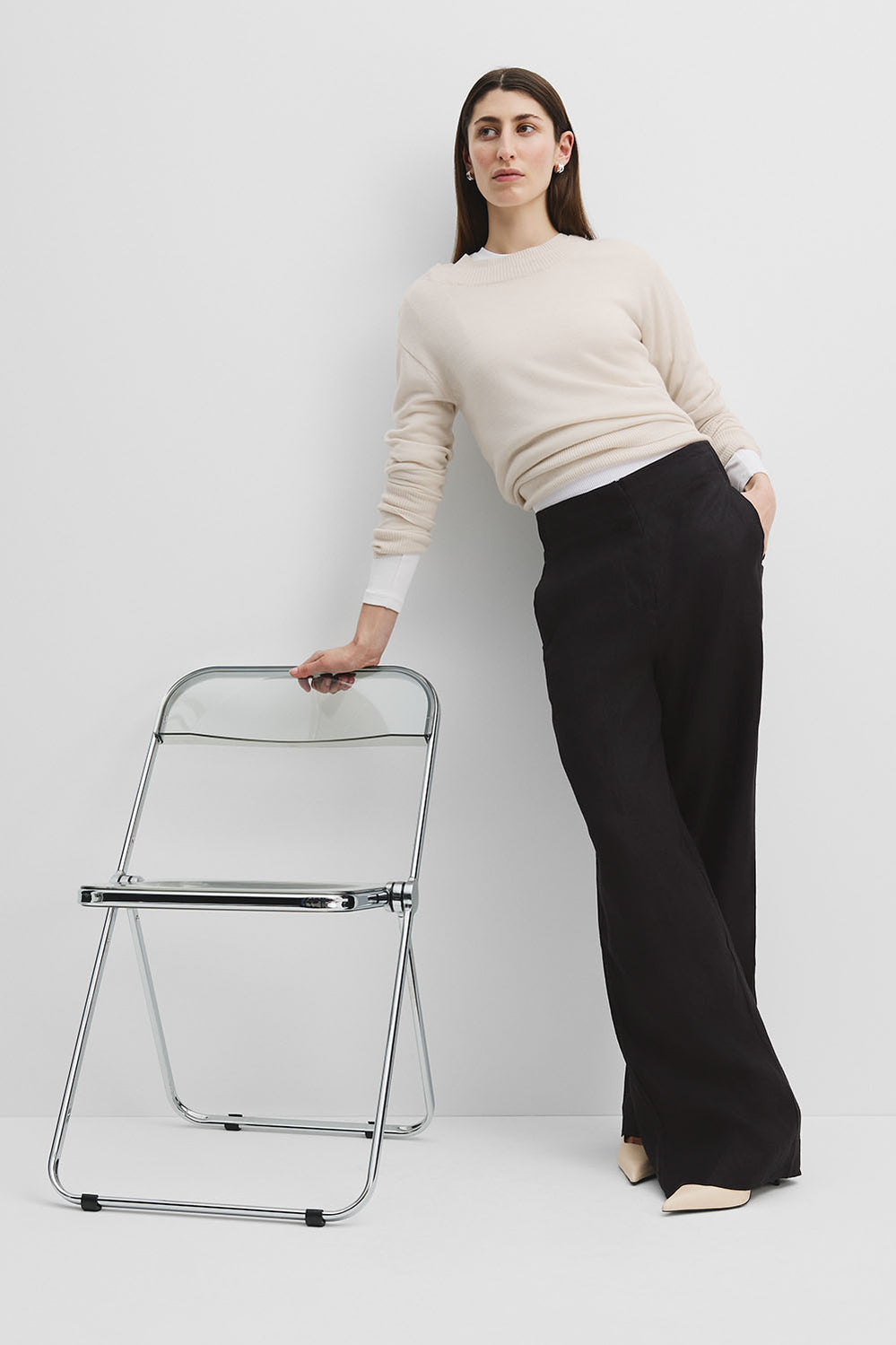 Australian Merino Wool Crew Neck Knit