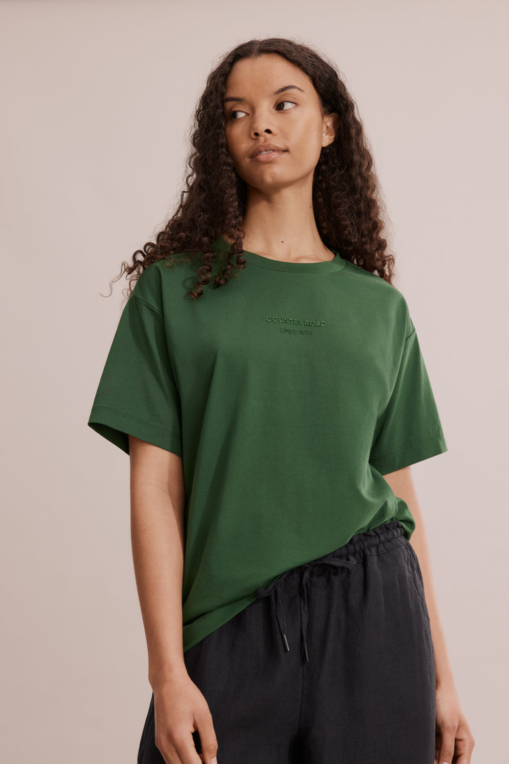 Cotton Modern Logo T-Shirt
