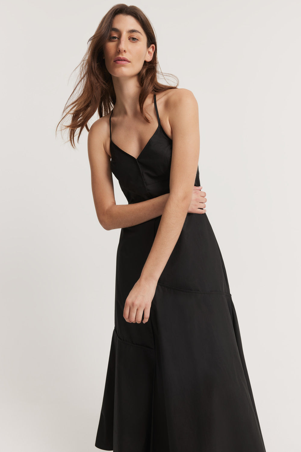 Asymmetrical Slip Dress