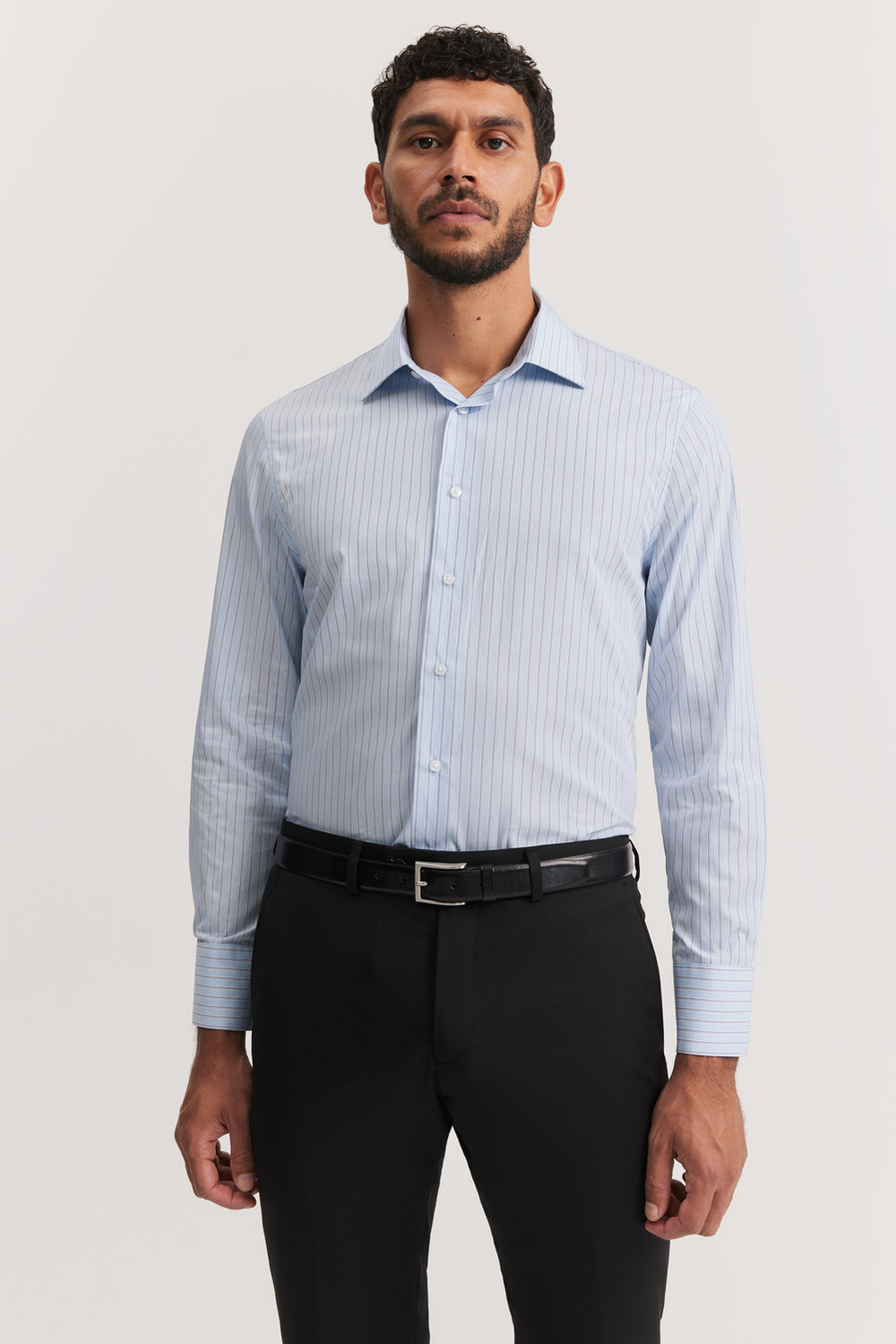 Tailored Fit Super Fine Cotton Stripe Shirt