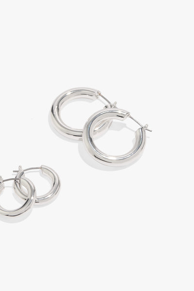 Hoop Earring Pack Of 2