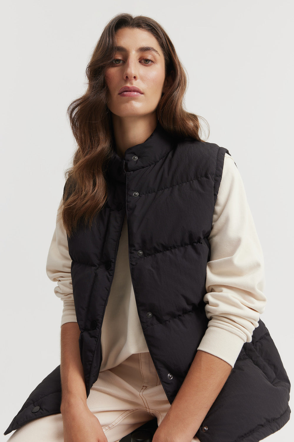 Relaxed Puffer Vest