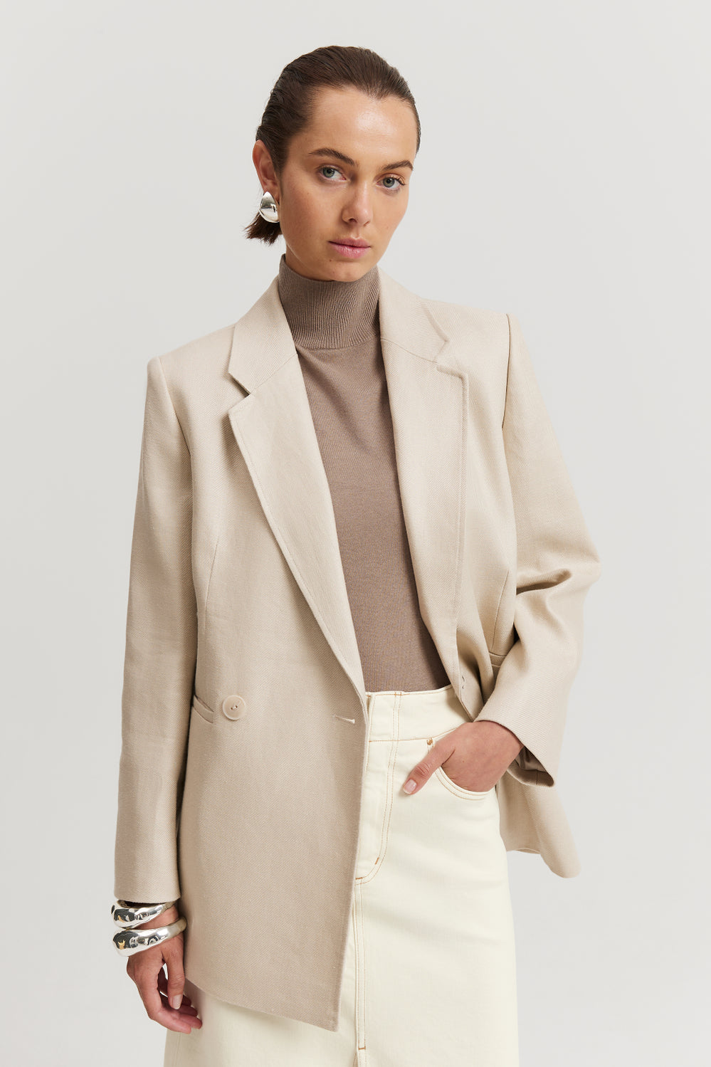 Twill Blazer