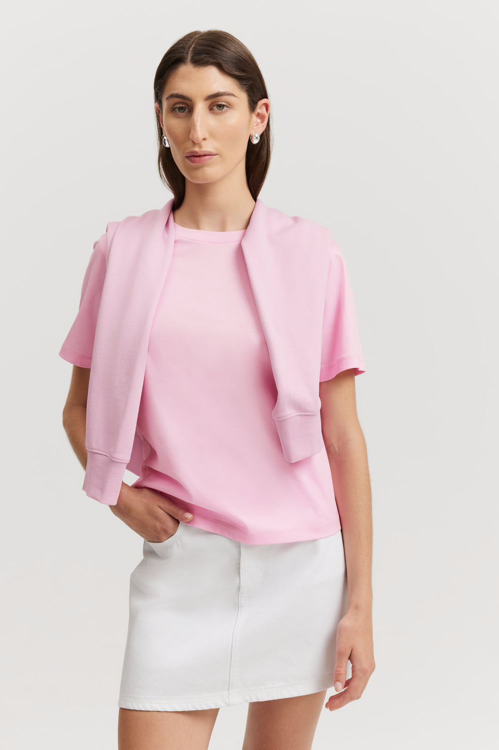 Mercerised Slim T-Shirt