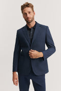 Regular Fit Cotton Lyocell Stretch Blazer