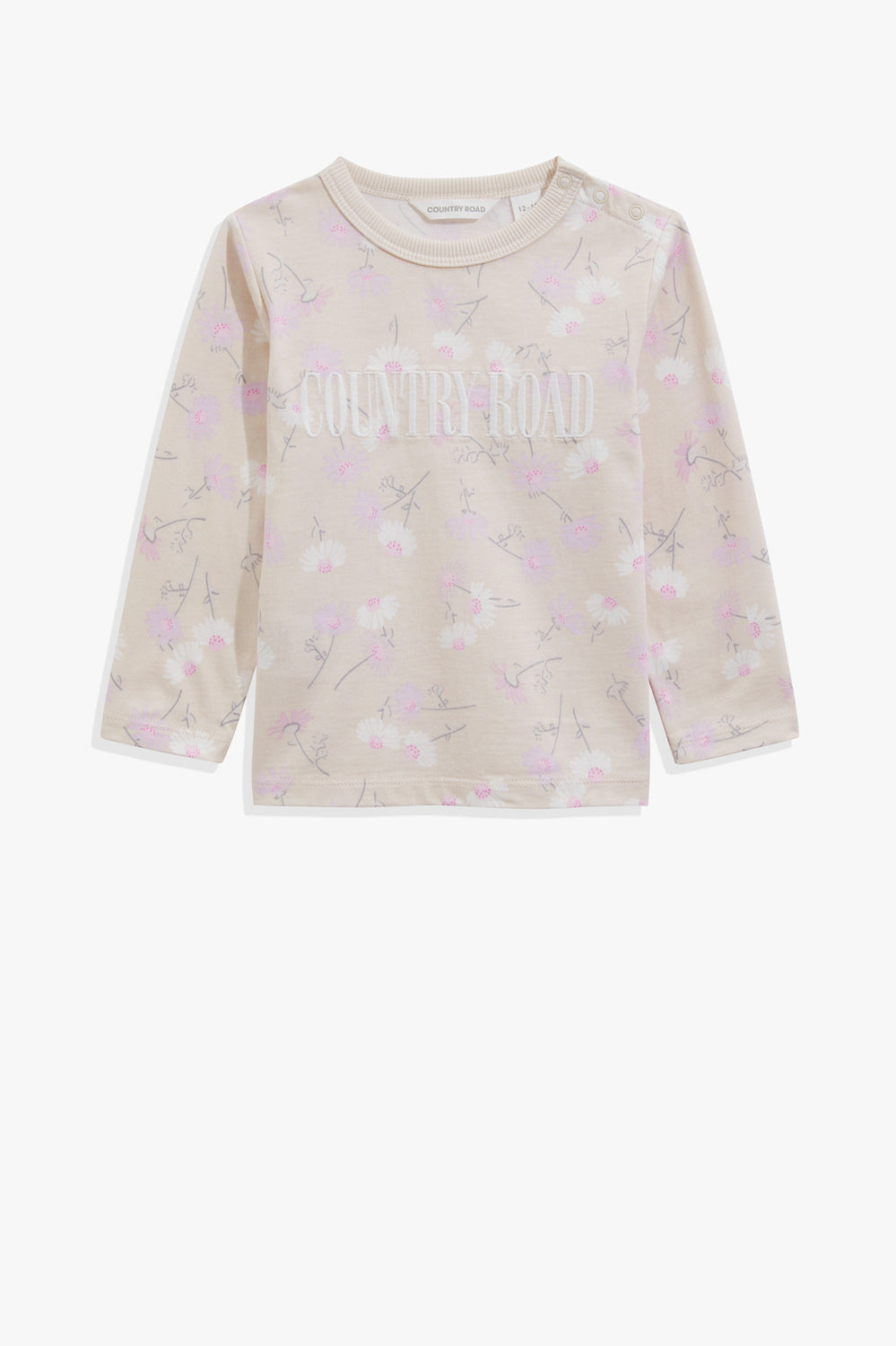 Cotton Long Sleeve Heritage T-Shirt