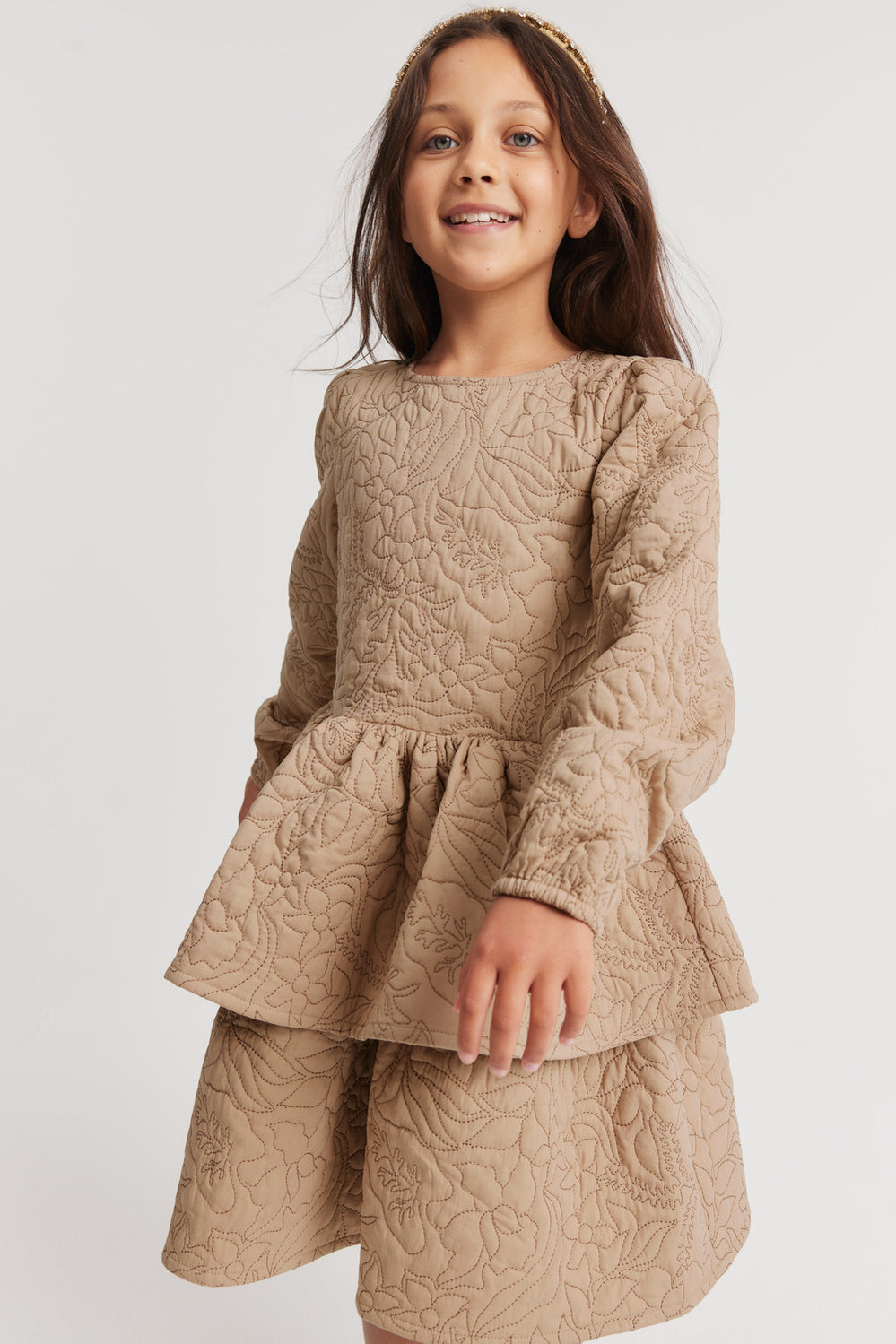 Woven Quilt Dress