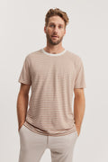 Hemp Blend Stripe T-Shirt