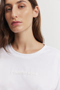 Cotton Modern Logo Long Sleeve T-Shirt