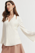 Twist Cut-Out Blouse