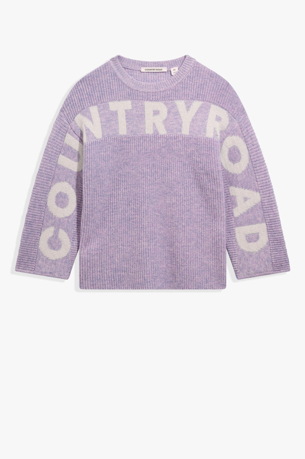 Logo Intarsia Knit