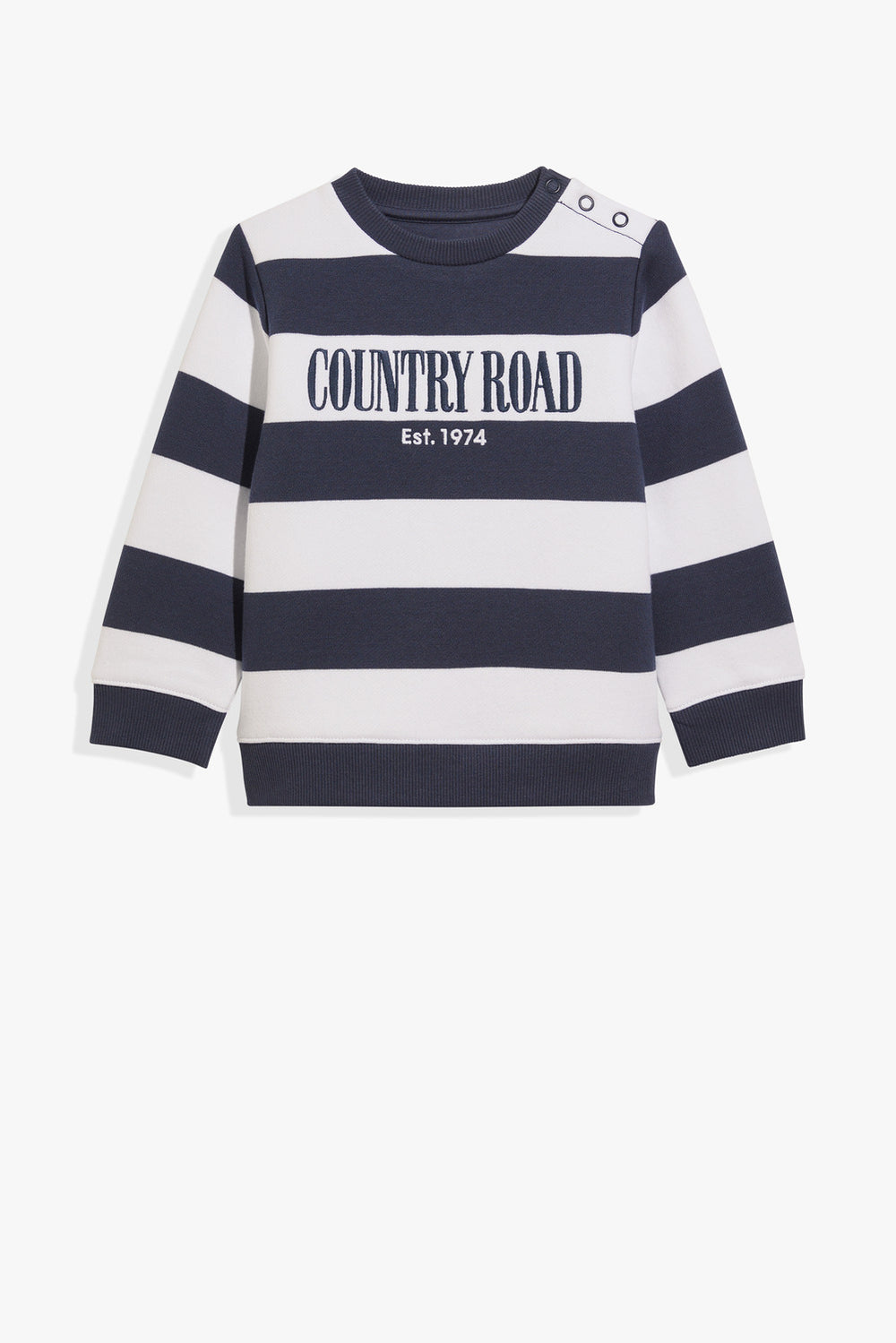 Australian Cotton Heritage Stripe Sweat