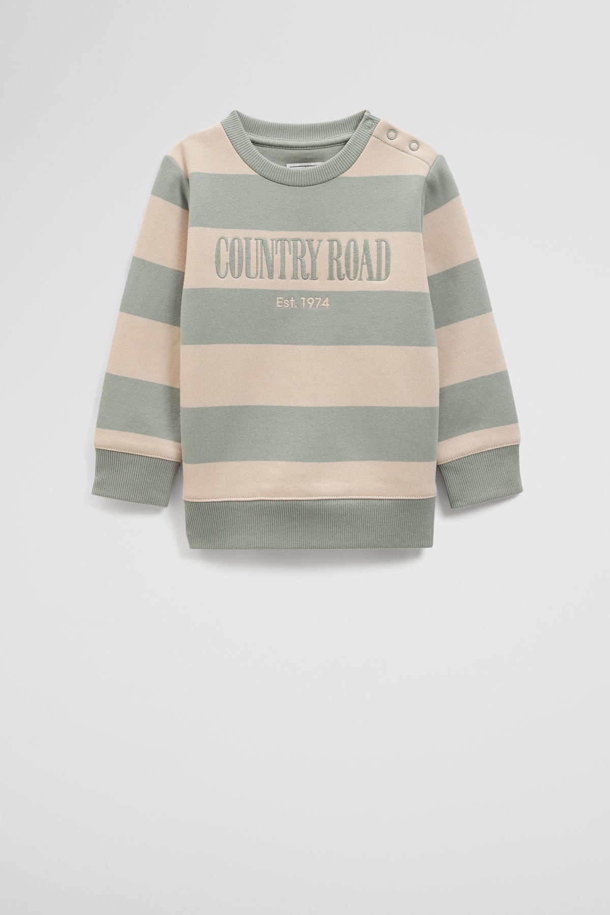 Australian Cotton Heritage Stripe Sweat