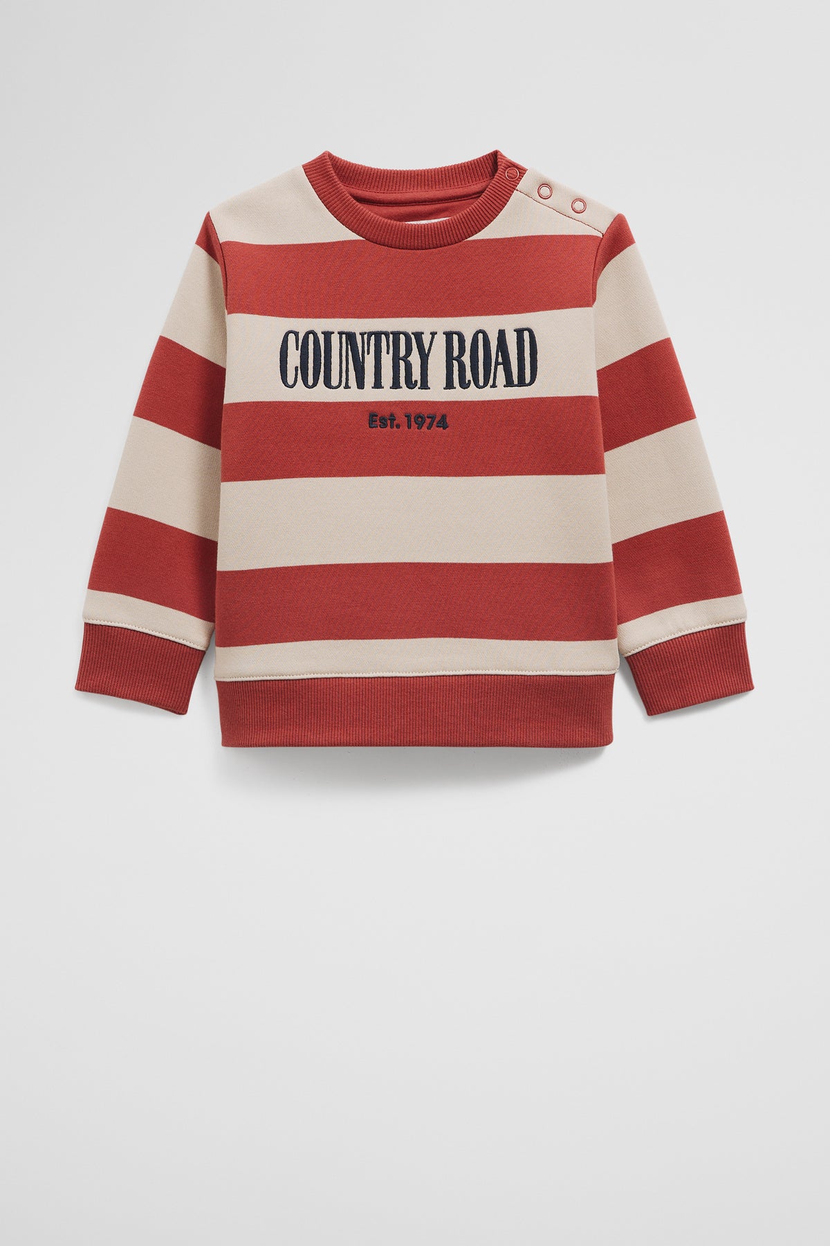 Australian Cotton Heritage Stripe Sweat
