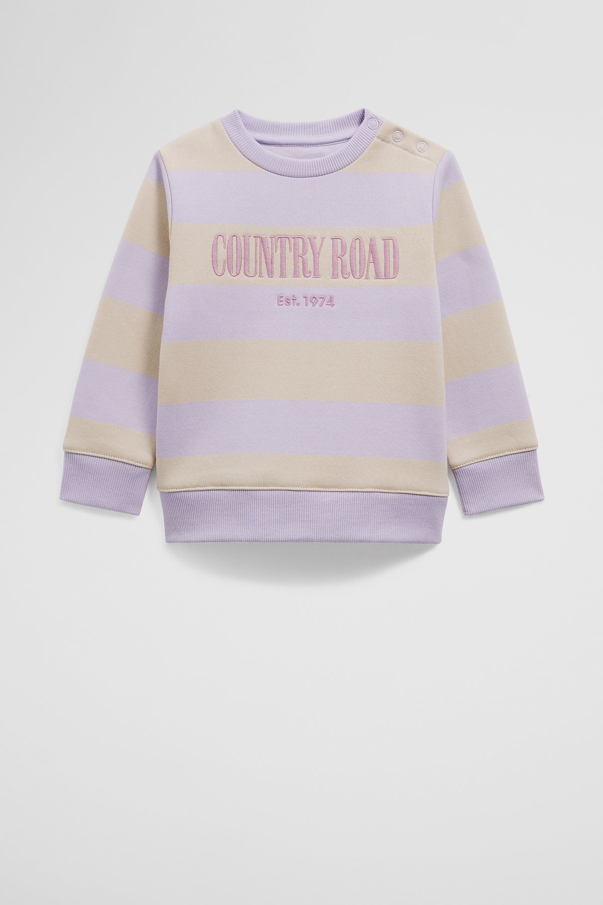 Australian Cotton Heritage Stripe Sweat
