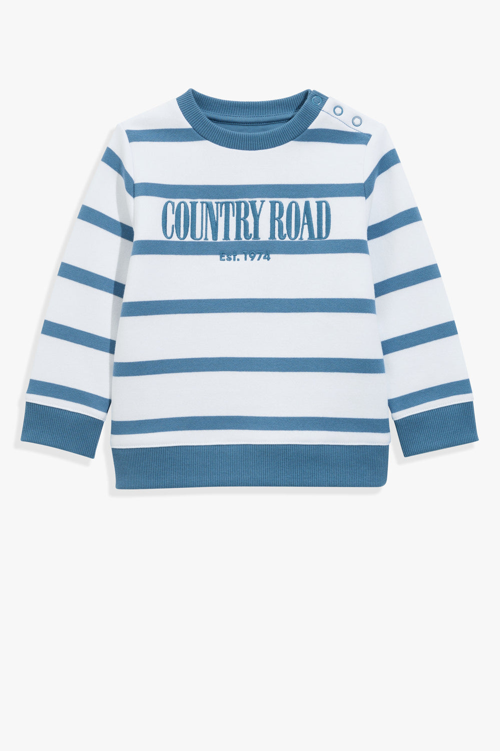 Australian Cotton Heritage Stripe Sweat