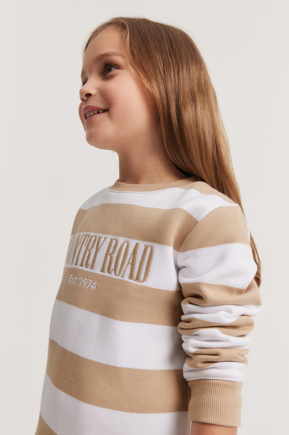Cotton Heritage Stripe Sweat