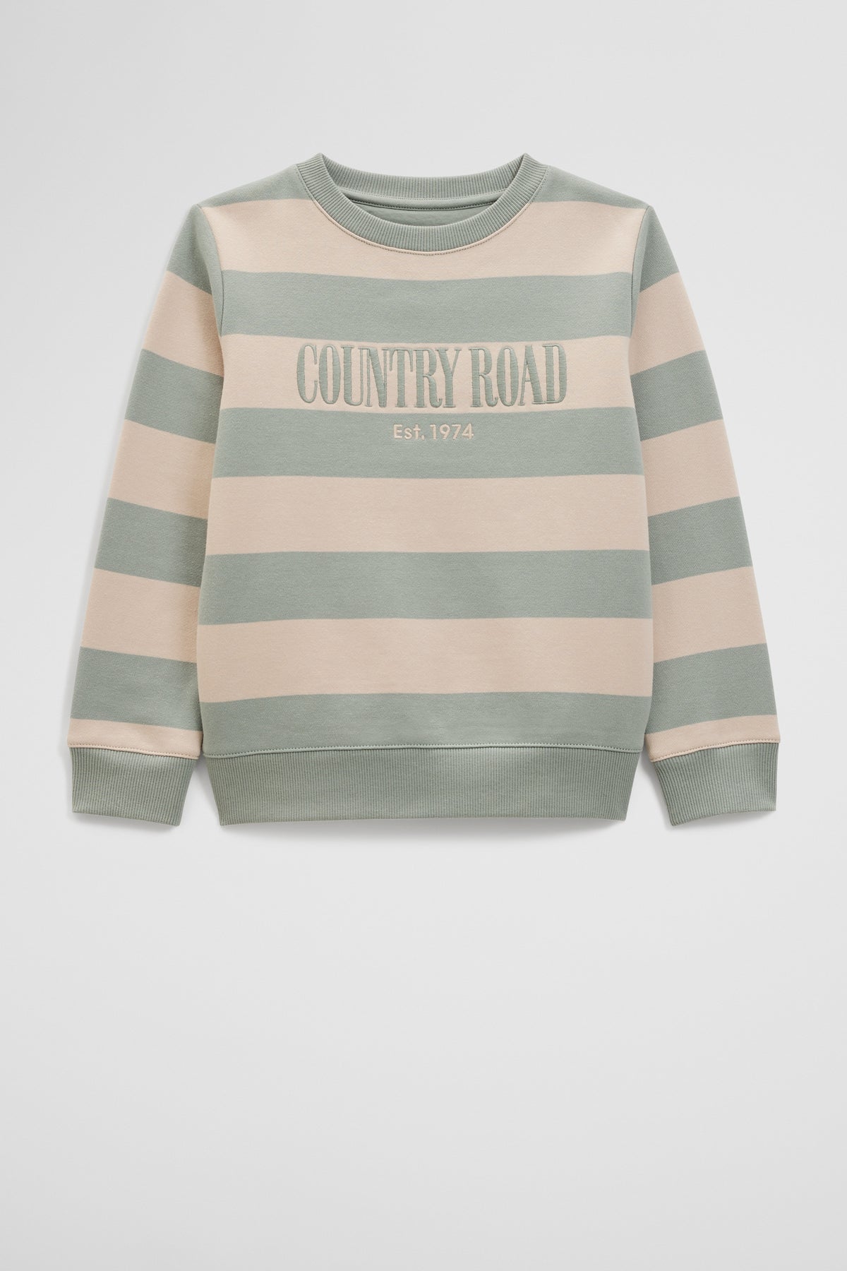 Cotton Heritage Stripe Sweat