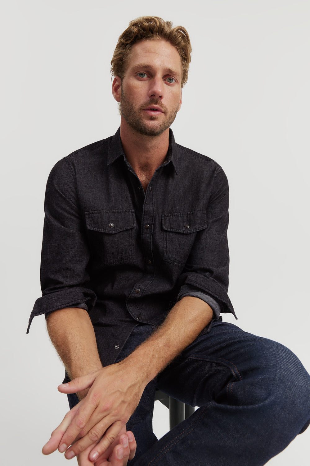 Regular Fit Denim Shirt