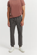 Tapered Fit Cotton Vintage Wash Woven Jogger