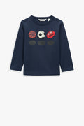 Cotton Sports Ball T-Shirt
